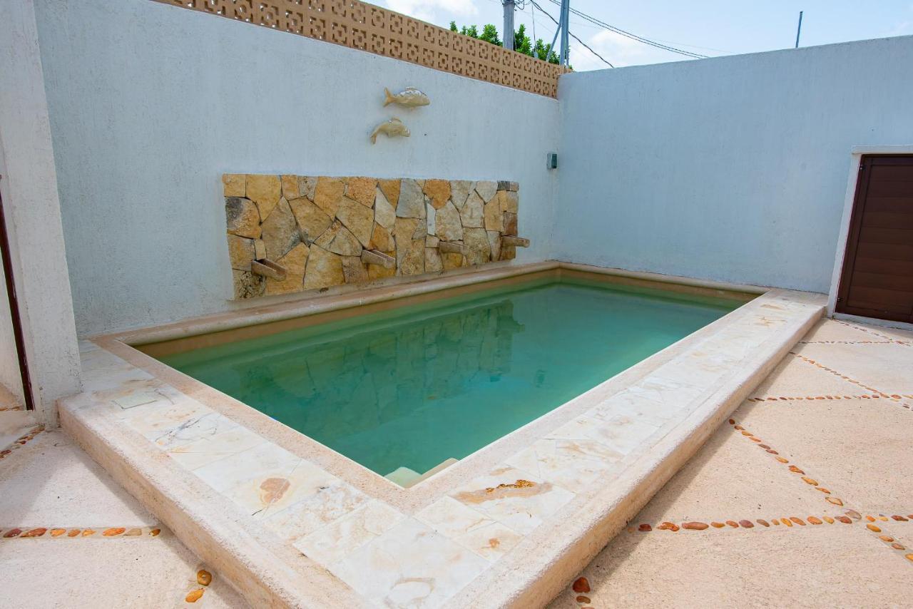 97982 New Modern Villa, Private Pool, High Internet Speed, 2 Blocks From The Beach Pueblo Chicxulub Exterior foto